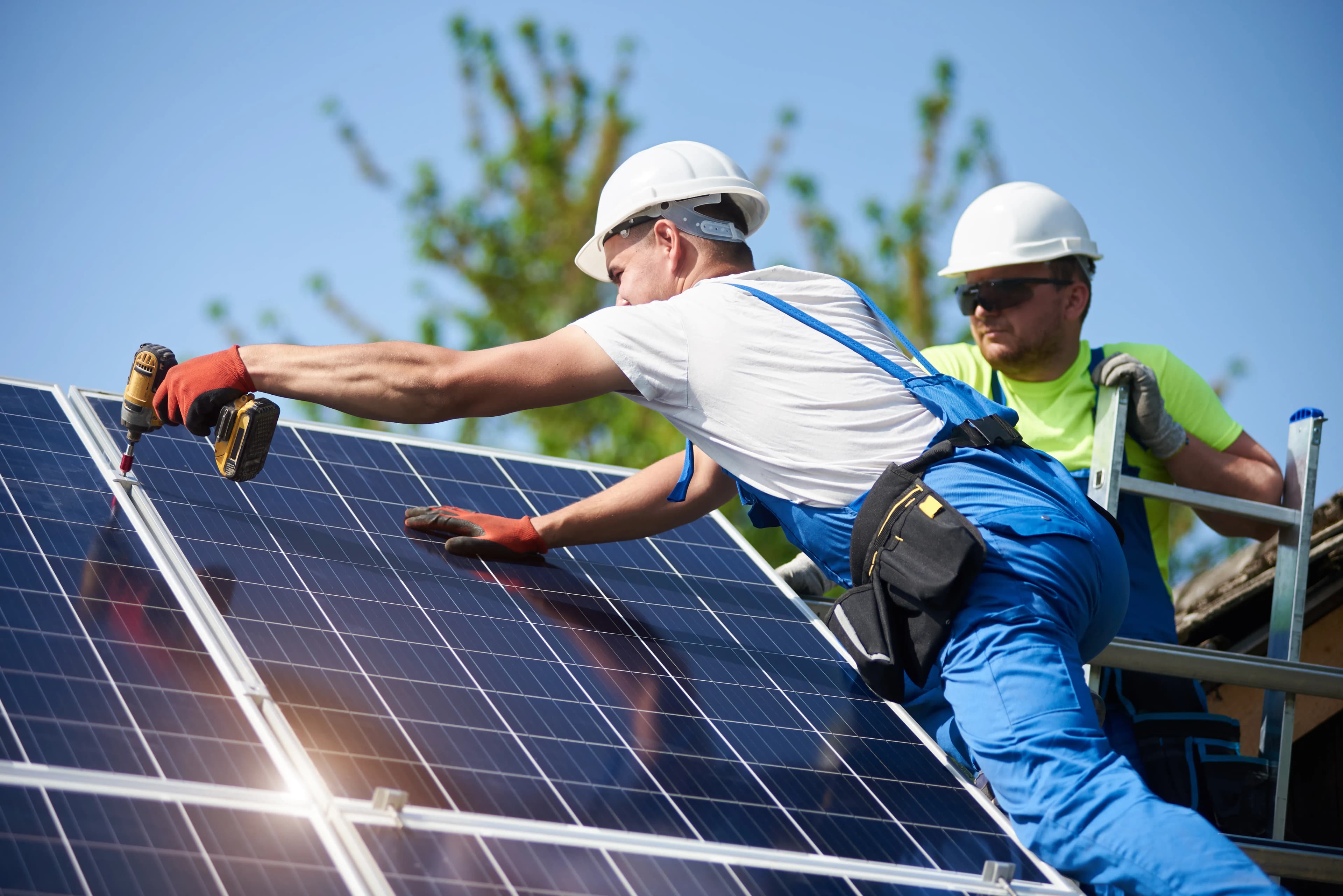 installation de susteme panneaux solaires